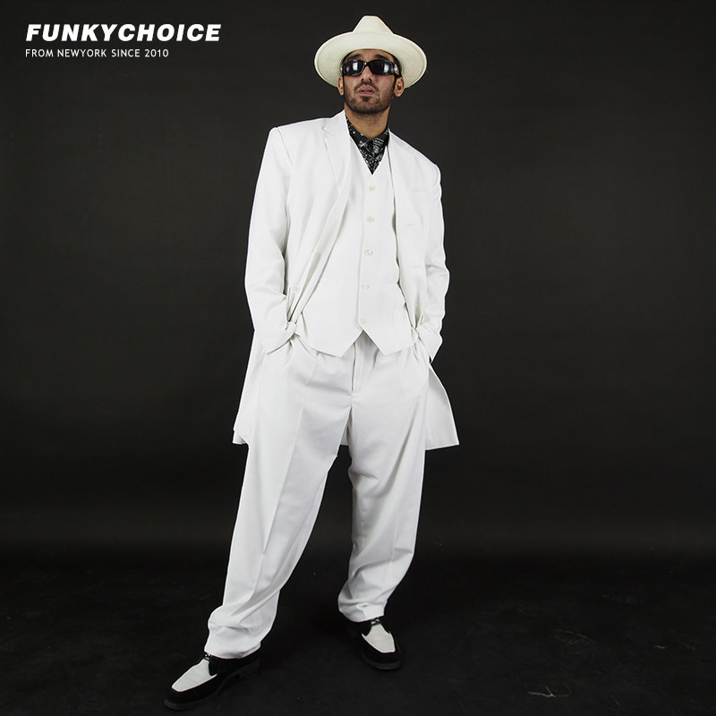 funkychoice外套popping机械舞boogaloo西服套装locking西装定制