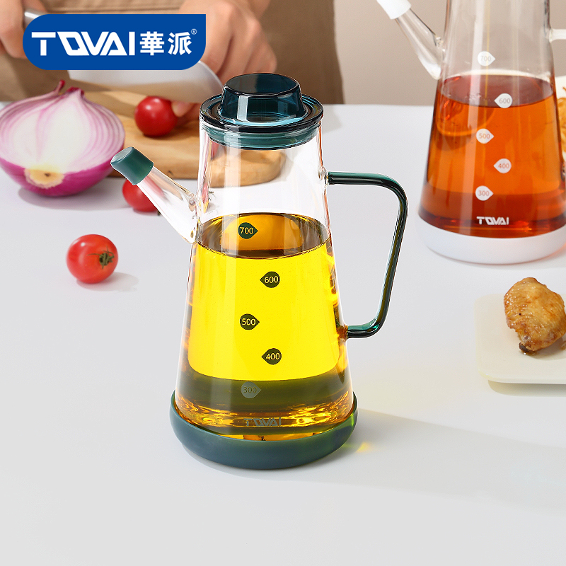 玻璃油壶调料瓶厨房家用大容量不挂油