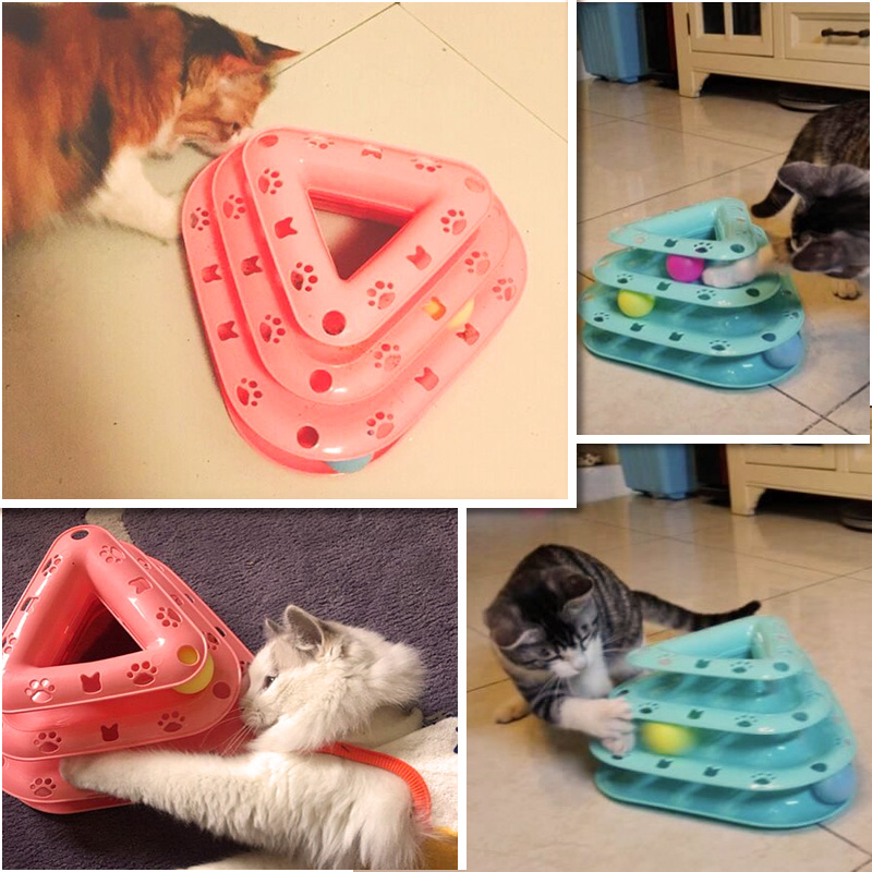 三角猫转盘猫玩具圆形转盘猫咪玩具二层三层自动逗猫棒猫咪用品在类目 宠物/宠物食品及用品, 猫/狗玩具, 橡胶球/球形玩具中 - 来自Buy2taobao.com提供专业的淘宝代购服务