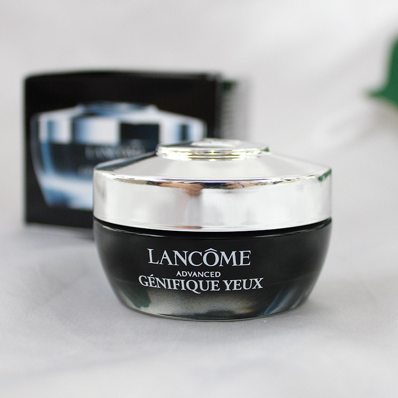 现货兰蔻小黑瓶眼霜去黑眼圈淡化细纹黑色素补水保湿眼部凝霜15ml