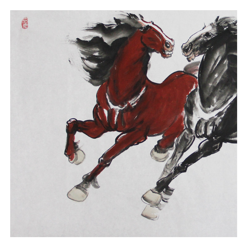 闻朝《鸿运当头》中国画家协会会员