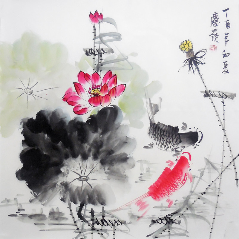 张庆岭 《富贵吉祥》 宋保臣弟子