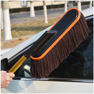 车刷子除尘掸纯棉伸缩