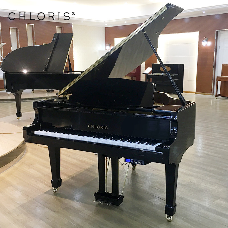 三角钢琴全新_chloris三角钢琴全新专业演奏琴hg152/168/186德国进口