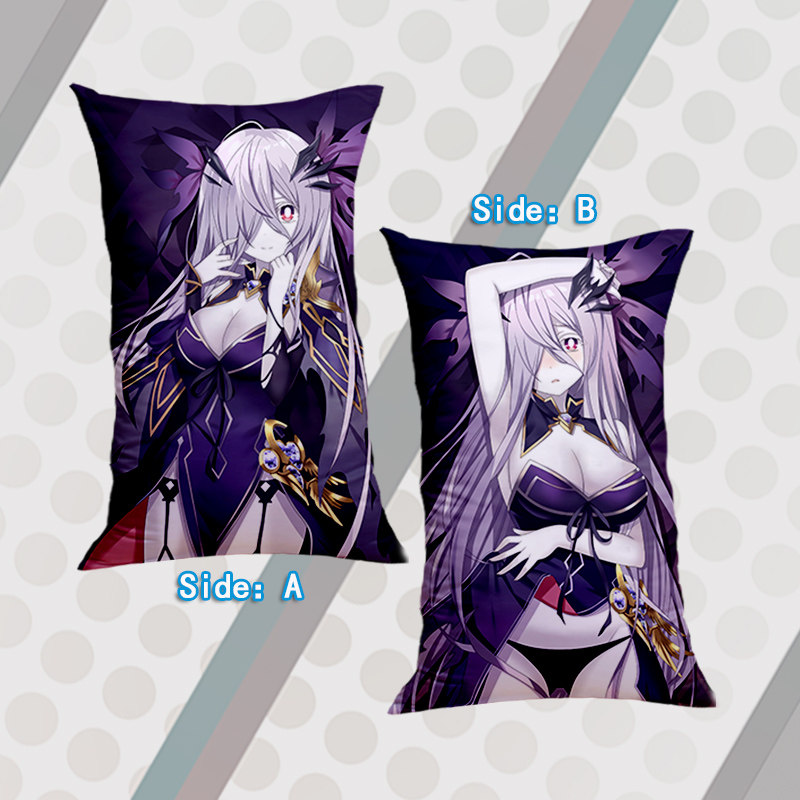 约会大作战夜刀神十香半身抱枕やとがみとおか二次元等身长枕套