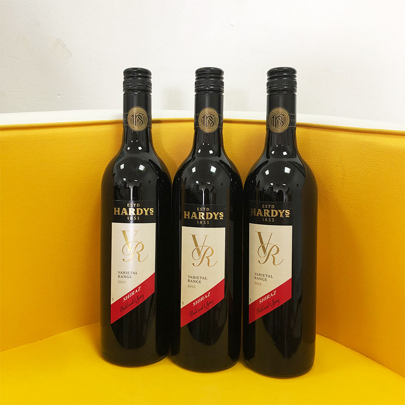 夏迪hardys 唯爱(威艾)vr系列 西拉/设拉子红葡萄酒 750ml