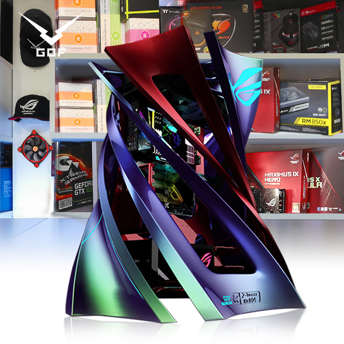 GOF工蜂/迎广IN WIN Z-Tower 限量版 i9 13900KS RTX4090定制主机