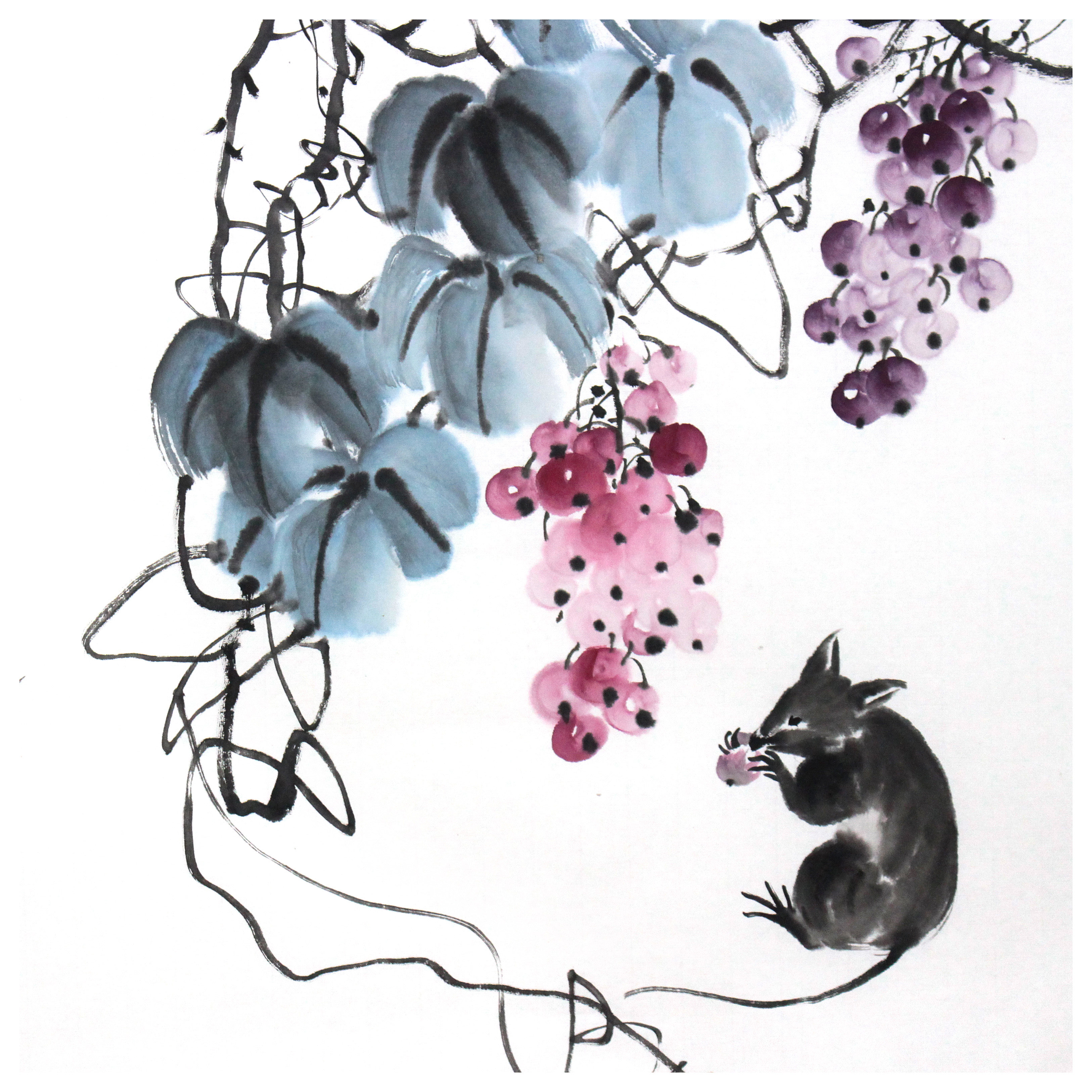 齐秉正《秋实》齐白石大孙女 中国美协会员