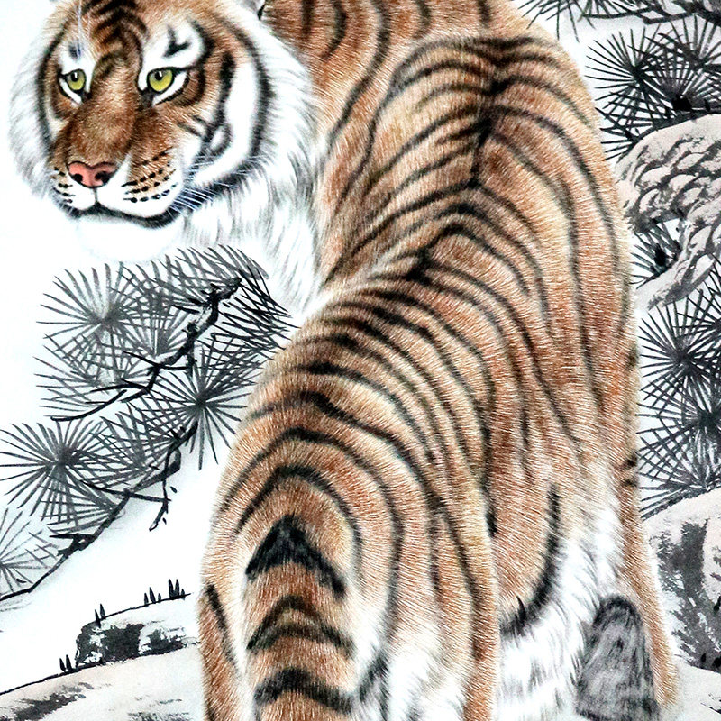 李冲《王者之风》青年书画家