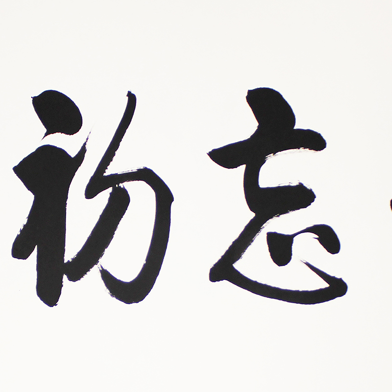 爱新觉罗.启骧《不忘初心》中国书法家协会会员