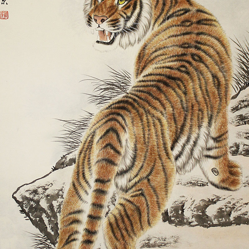 西南大学美术学院 周亮《虎啸山河》重庆美协会员