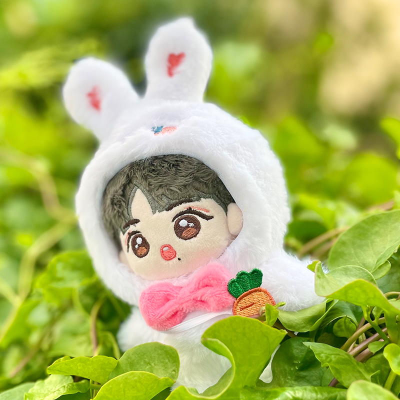 肖战娃娃10cm15cm20cm娃衣套装来图定制明星周边毛绒玩具玩偶定做