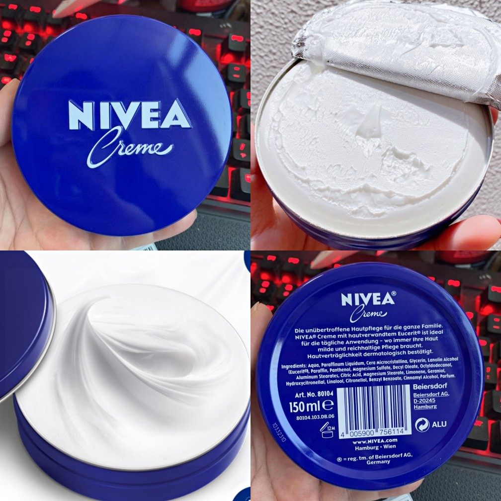 一折妮维雅 经典蓝罐铁盒面霜_德国原装妮维雅润肤霜150ml大蓝罐面霜