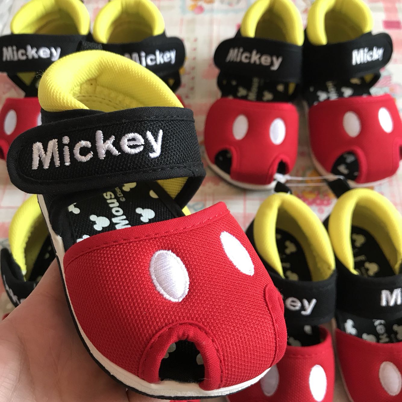 Japan Mickey men and women baby Sandals ins Explosion models shoes Bags for children Portable prewalkerin the Shoes/Baby Shoes/Parent-child shoes , Sandals category - from Buy2taobao.com to provide professional Taobao agent buy service