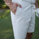 佩奇塔特高尔夫短裤男夏季裤子弹力舒适薄款golf服装藏青色球裤