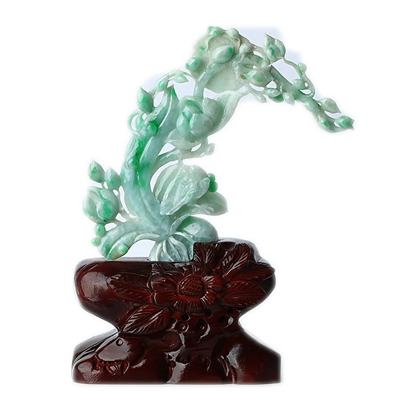 【源头好货-四会】张利永玉雕工作室俏色花鸟摆件285.48g