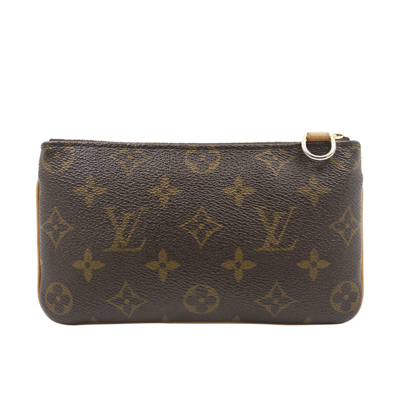 [8.5新]路易威登lv女士手拿包monogram帆布经典老花手包 - 拍卖