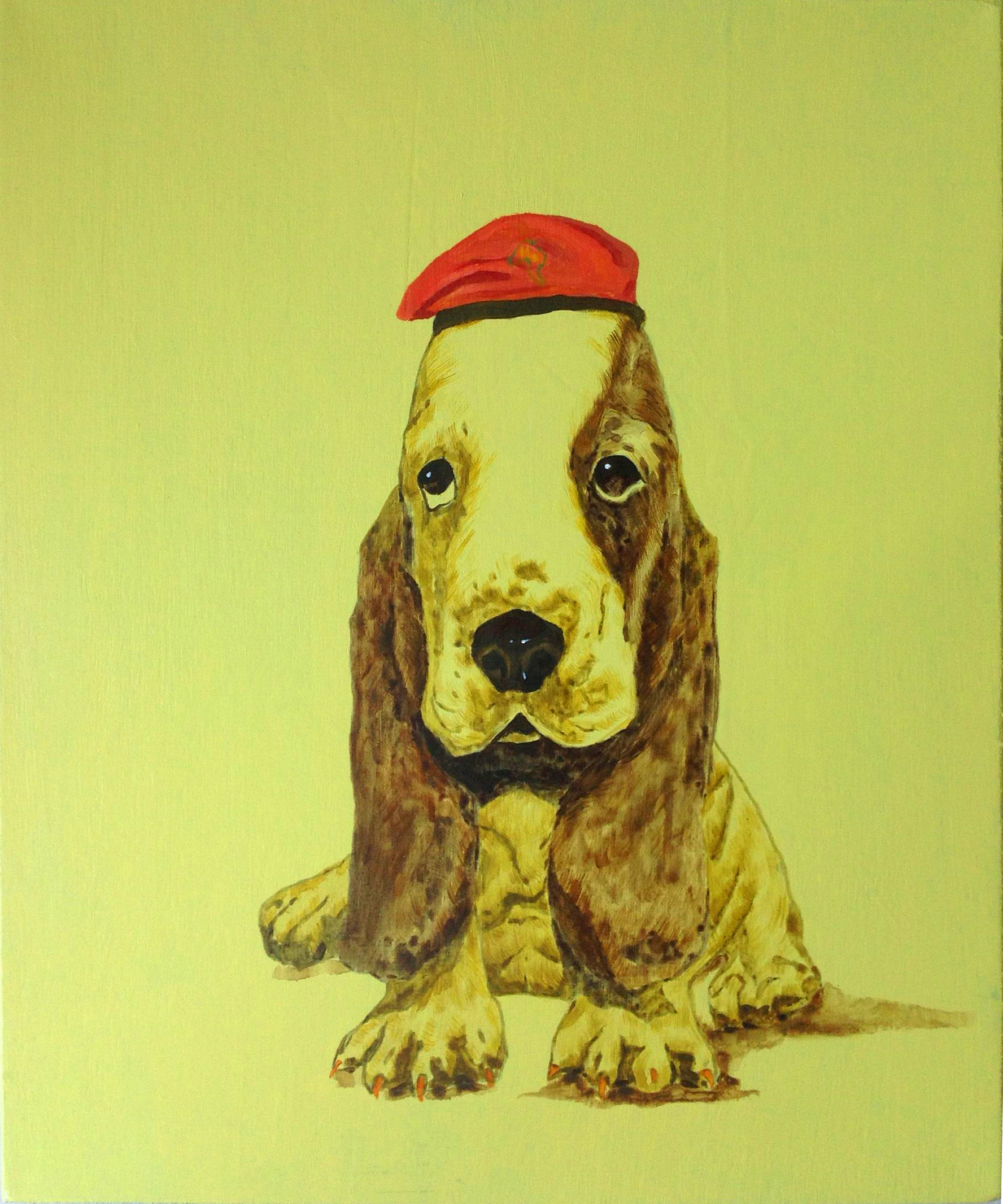 【贯通拍卖】谢欣楠《旺财1》当代实力画家