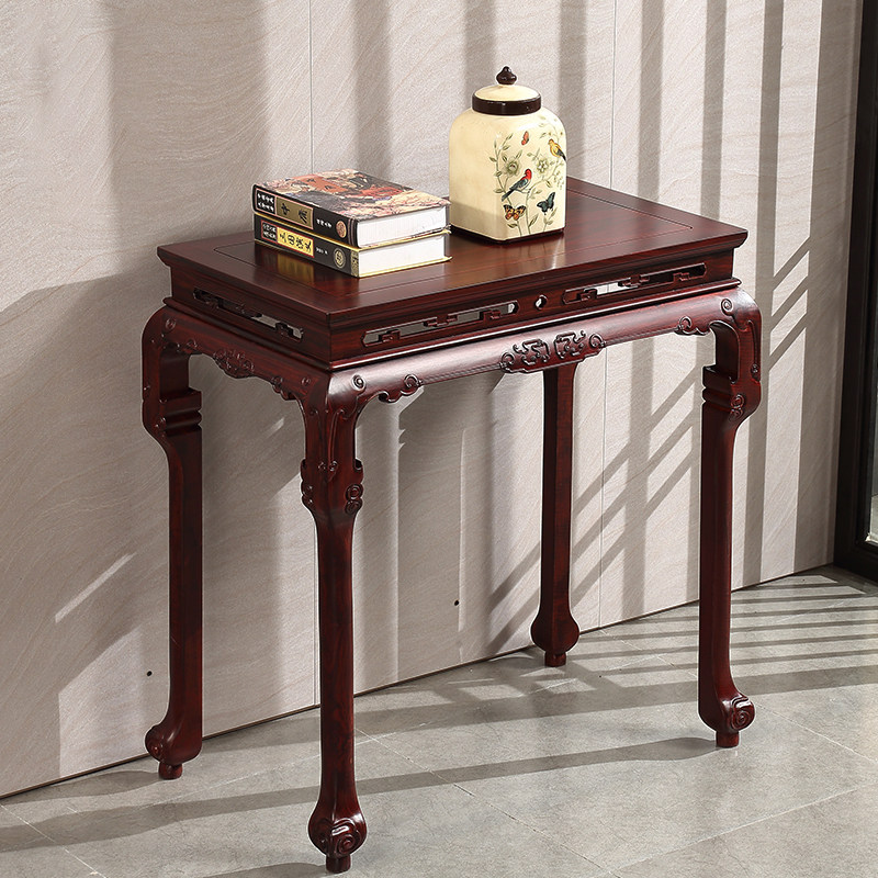 红木家具条案酸枝木条几案台实木琴台中式平头案桌佛台仿古盆景架