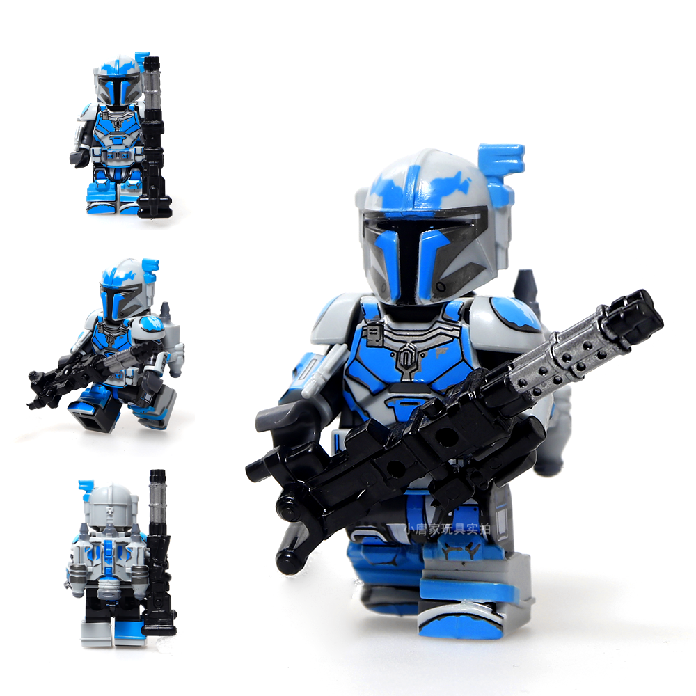 乐高人仔星球大战男孩拼装打仗特种兵小人第三方人偶积木人仔玩具