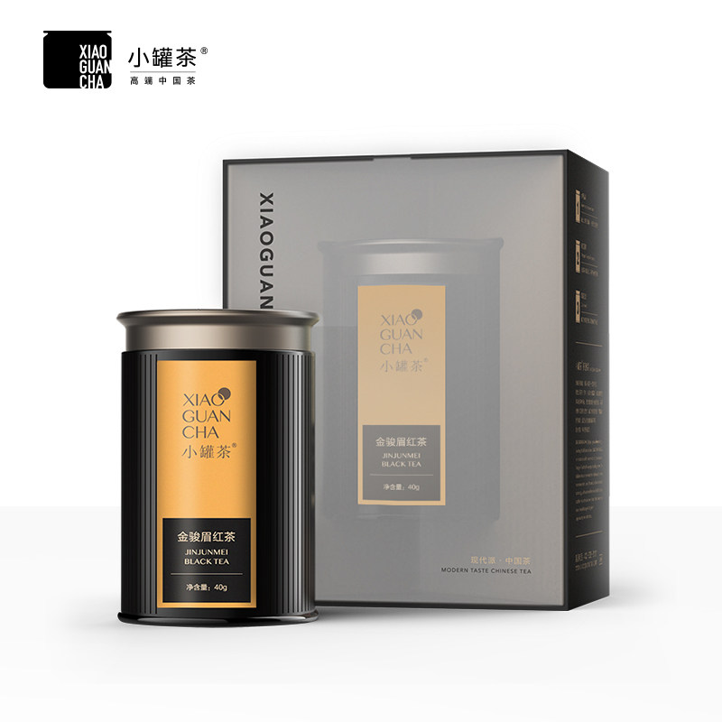 一折金骏眉礼盒装小罐茶