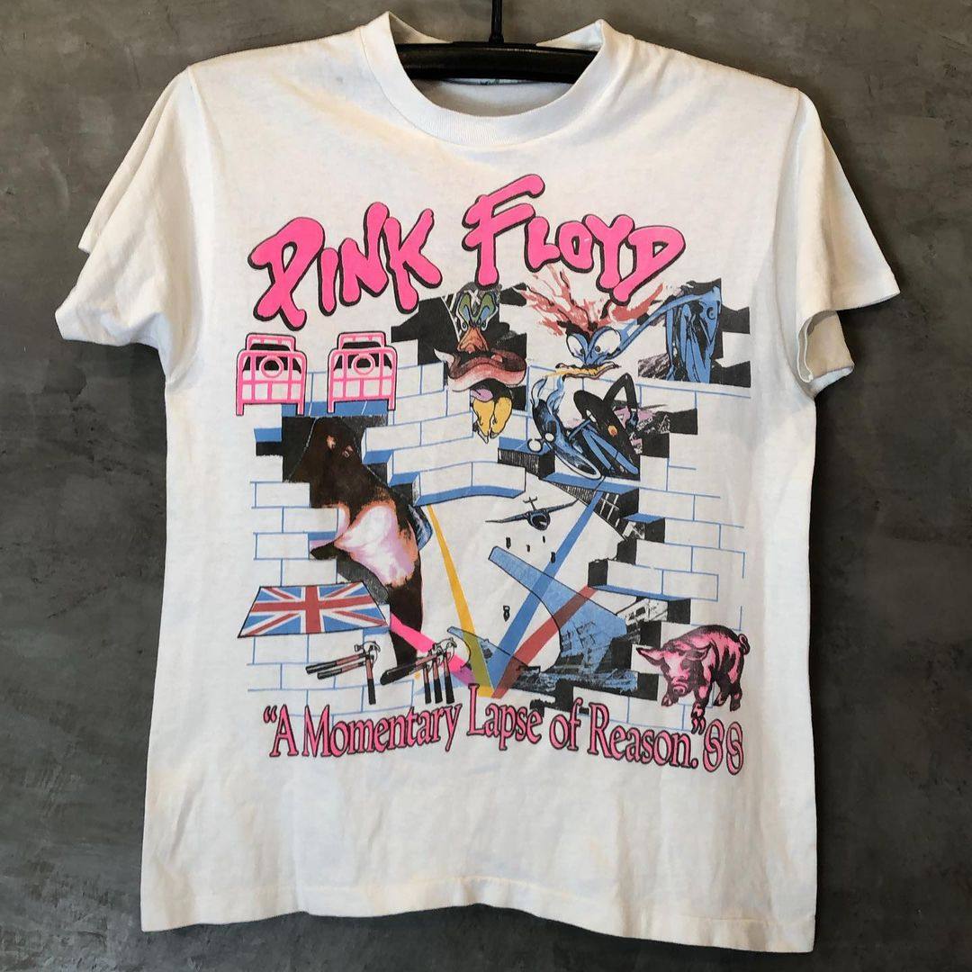 pinkfloyd平克弗洛伊德迷墙飞猪欧美高街摇滚短袖t恤男女上衣潮