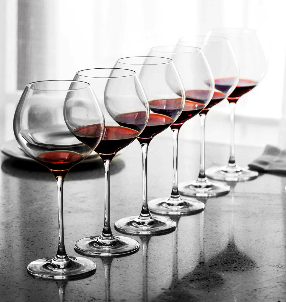 kanpura 卡普拉勃艮第高脚红酒杯进口波尔多红酒杯 单支 套装