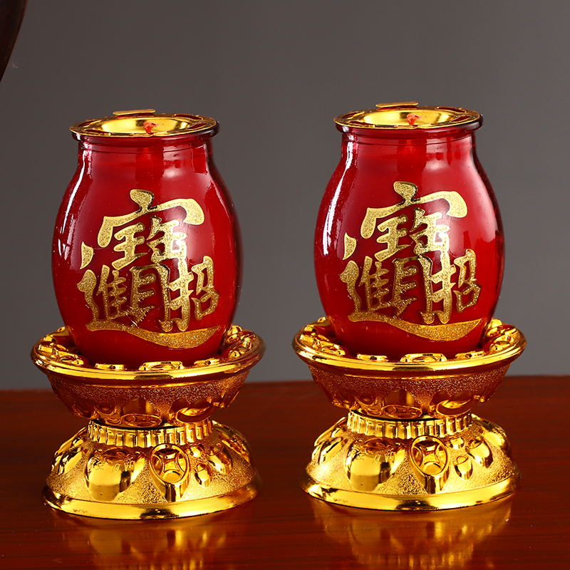 招财蜡烛一对酥油灯台 供佛斗烛蜡烛台酥油灯供佛灯家用烛台灯座|msdalam kategori Aksesori rumah, lilin/candlestick, lilin tidak berbau - dari Buy2taobao.com untuk memberikan perkhidmatan ejen Taobao profesional membeli