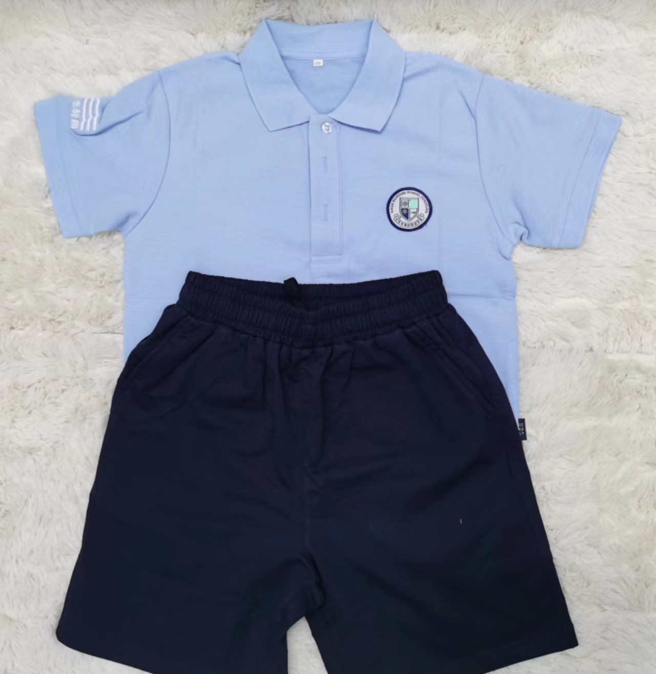 78深圳校服高级中学冲锋衣校服刺绣校徽活力初高中东南校区长袖外套已