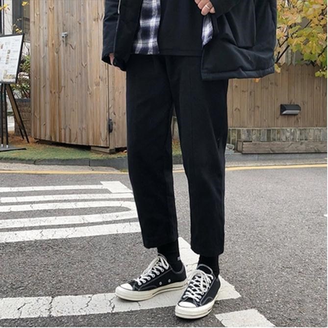 Trousers male wind nine points black han edition men's sense|ruв категории Мужская одежда, брюки - от Buy2taobao.com для оказания профессиональной услуги покупки агента Taobao