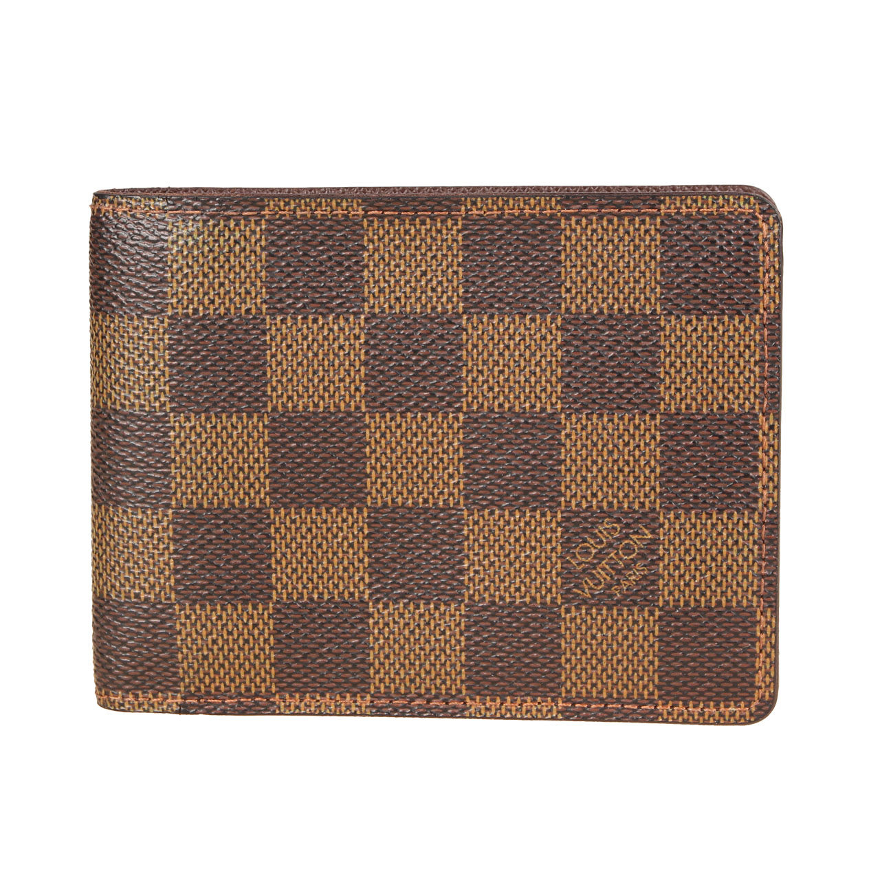 [9.0新]路易威登lv中性棋盘格子短款钱包