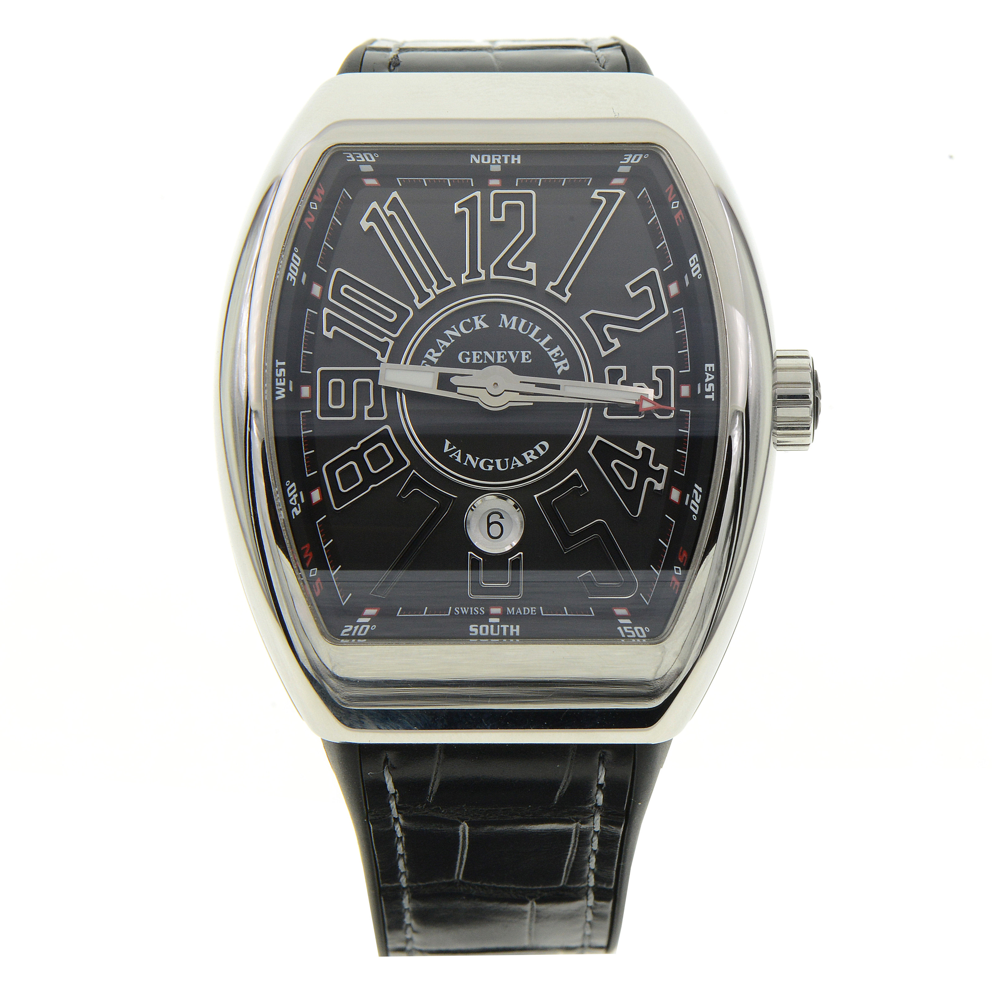 [9.9新]法兰克穆勒自动机械男表精钢v 45 sc dt未使用