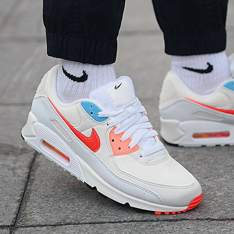nike耐克男鞋2021夏季官网旗舰运动鞋air max 90休闲鞋气垫鞋板鞋