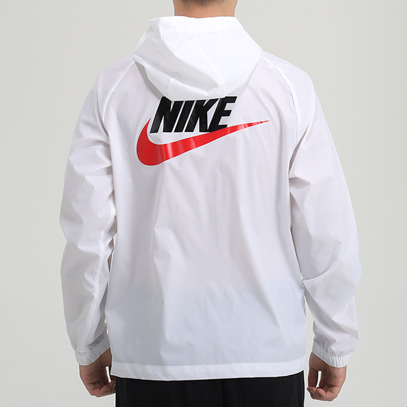 nike耐克外套男2021夏季新款风行者运动服连帽上衣薄款夹克cz8677