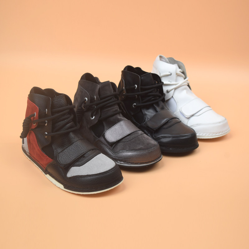 专柜直发otz美国丑萌鞋男女高帮牛皮低帮翻毛皮憨憨鞋21春季新款