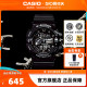 casio卡西欧旗舰店GA-400GB防水黑金手表男士官网官方正品G-SHOCK