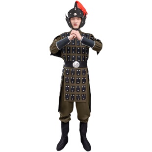 古代小兵古装士兵秦朝唐朝汉朝宋朝通用小将民族服装