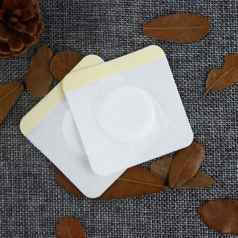 50个7*7cm无纺布空白膏贴敷贴肚脐贴胶布空贴穴位贴透气贴三伏贴