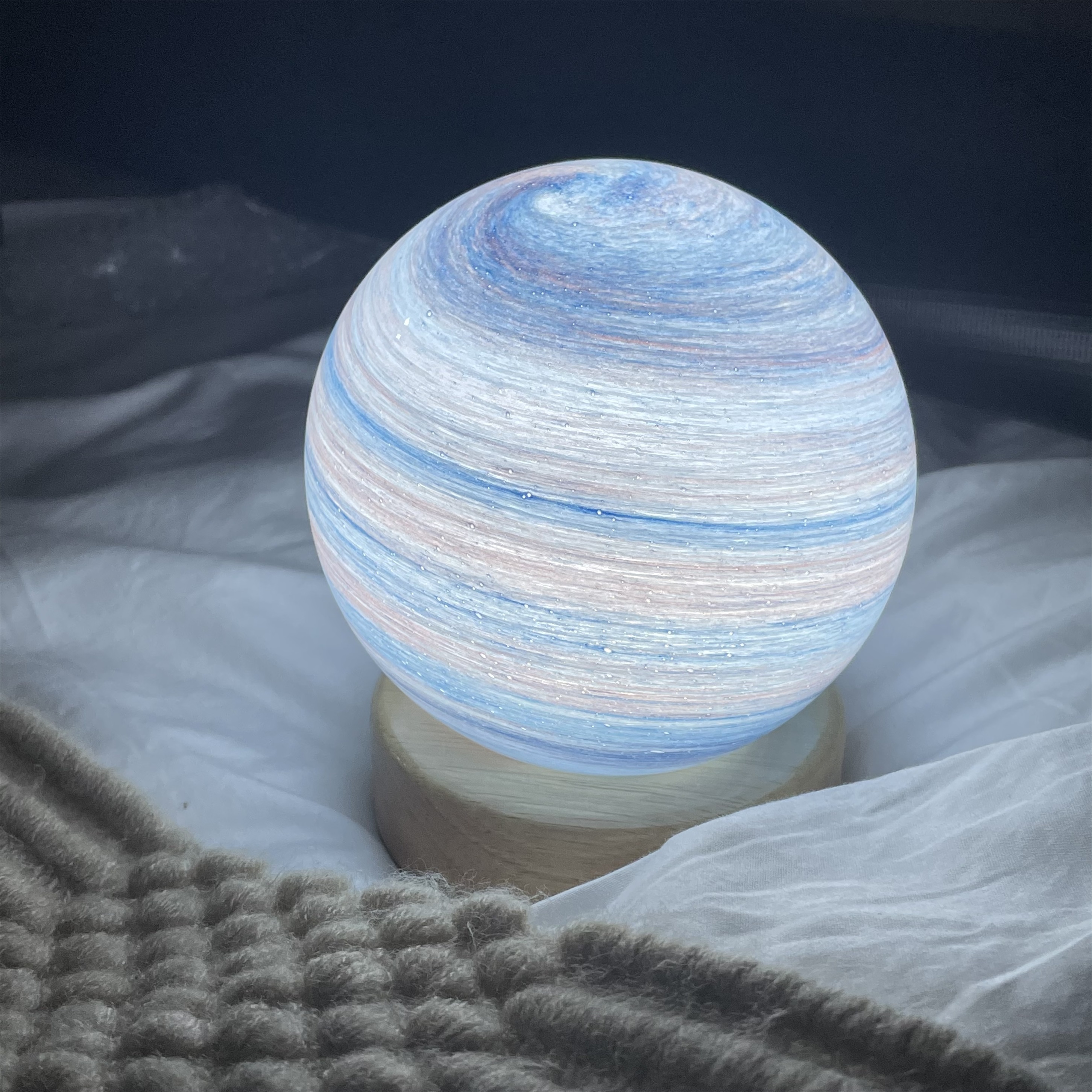 "星辰大海,浩瀚星河"治愈系浪漫星球灯送男女朋友节日生日礼物