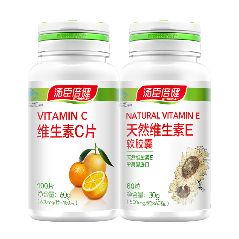 领券促销维C维E天然维生素E软胶囊60粒+汤臣倍健维生素C片100片在类目 保健食品/膳食营养补充食品, 普通膳食营养食品, 维生素/矿物质/钙铁锌硒, 维生素E/小麦胚芽油中 - 来自Buy2taobao.com提供专业的淘宝代购服务
