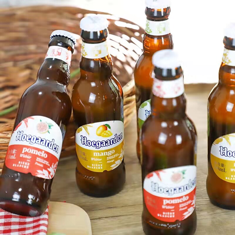 比利时风味果味啤酒福佳白珊瑚柚/玫瑰红/琥珀橘/阳光芒248ml啤酒