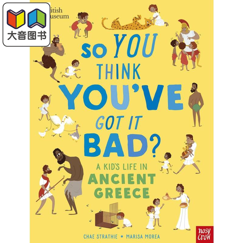 如果你生活在古希腊A Kids Life in Ancient Greece 英文原版 儿童历史读物 人文百科绘本故事 进口读物7岁以上 大音