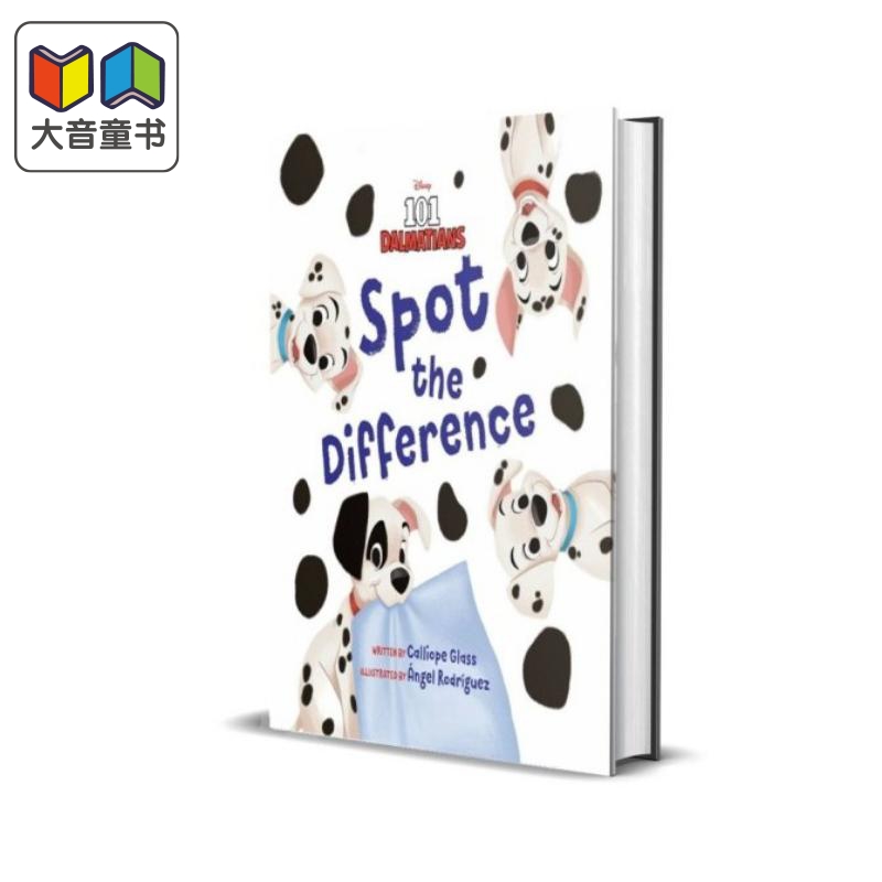 101 Dalmatians Spot the Difference 迪士尼101斑点狗 找找不一样 英文原版进口图书 儿童绘本 亲子读物 8-12岁