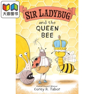 Sir Ladybug and the Queen Bee 桥梁漫画书:瓢虫爵士和蜂王 英文原版进口图书 儿童绘本漫画故事书 6岁以上童书 大音