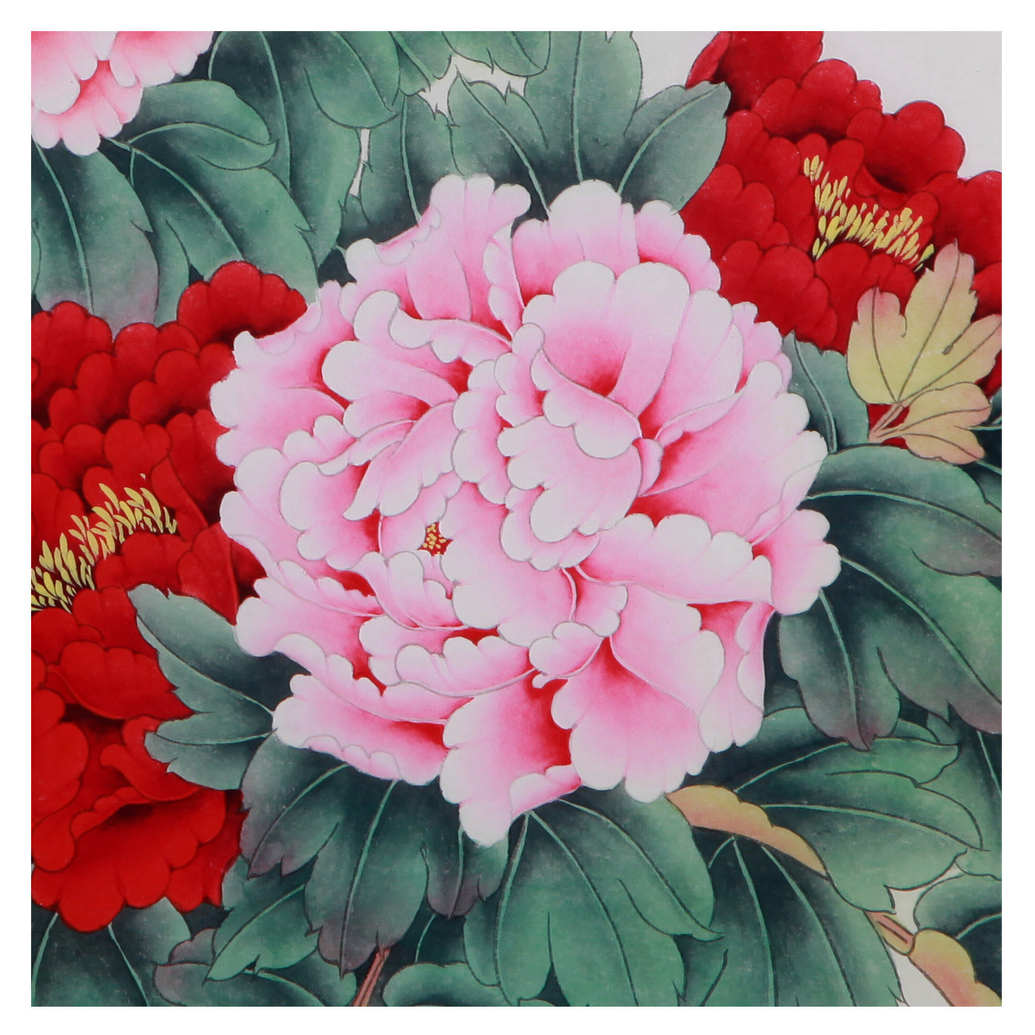 王庆升《富贵祯祥》 师从国画大师于非誾 /北京画院一级美术师