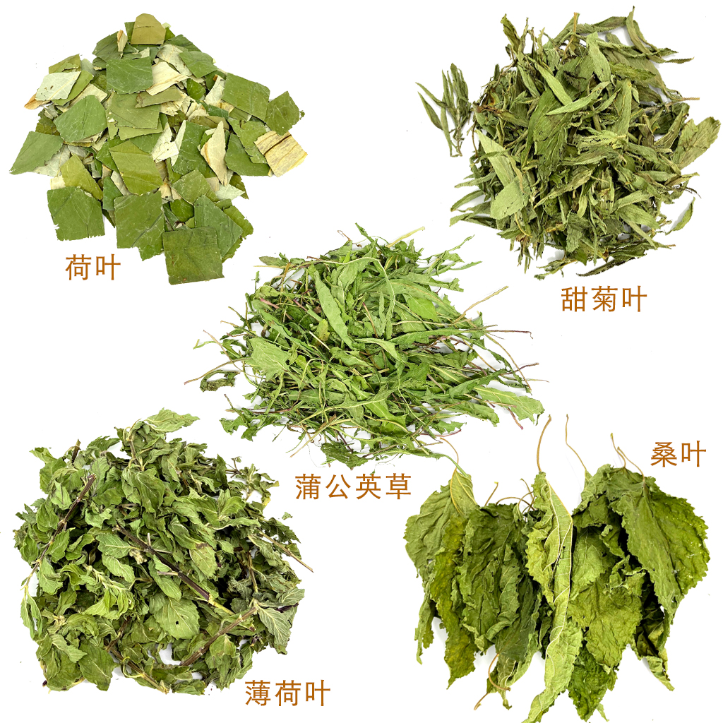 天然薄荷叶兔子干草蒲公英甜菊叶山荷叶桑叶龙猫豚鼠仓鼠保健干草