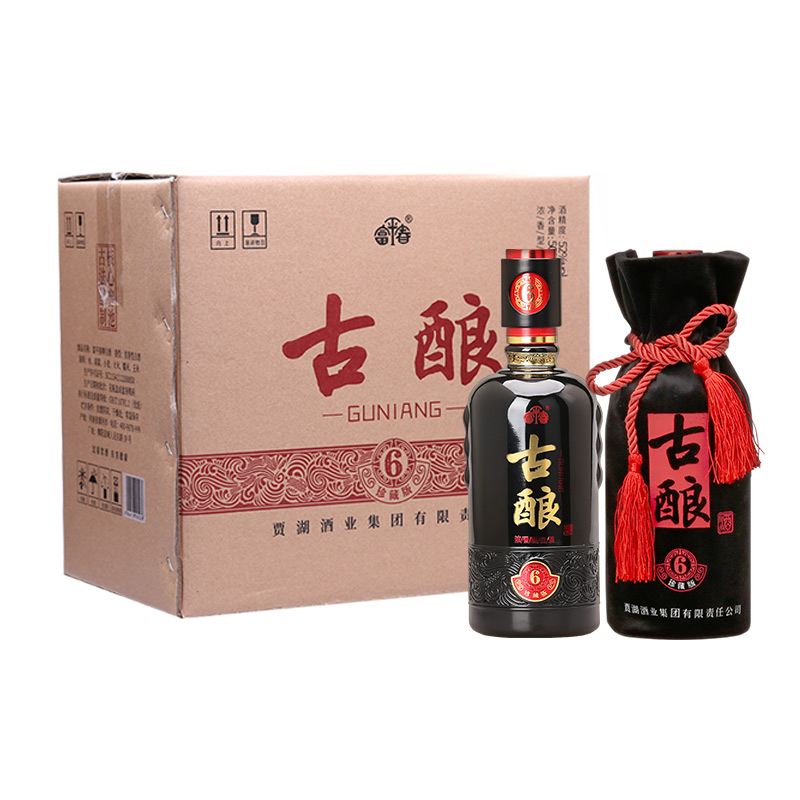 河南白酒富平春52度古酿500ml*6瓶浓香型整箱装