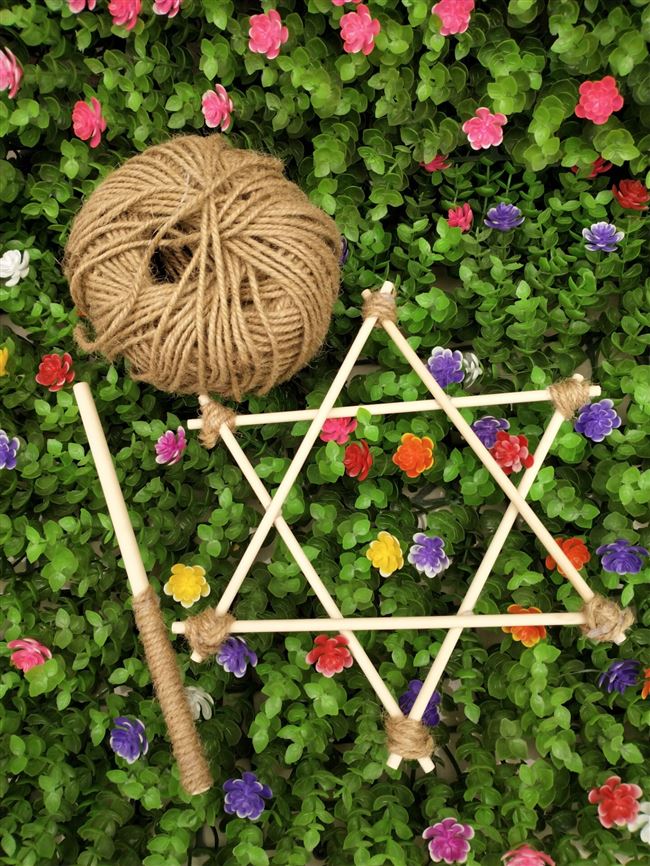 diy多股麻绳工艺品装饰材料diy编织绳子纺织雪糕棒模型辅料麻绳