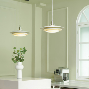 丹麦nordlux北欧灯具现代简约设计师日式法式奶油飞碟灯餐厅吊灯