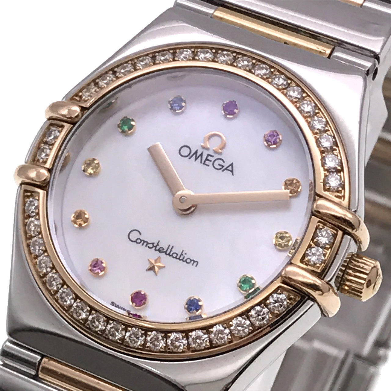 0新]欧米茄星座彩虹女神系列女表 1377.79.00